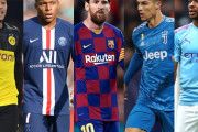【海外サッカー】5大リーグ選手市場価値トップ100発表　メッシ＆C・ロナウドはTOP10外…300億円超首位は？