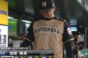 【速報】日ハム池田、3回持たずKO・・・
