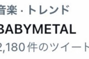 BABYMETAL「ベビメタツイート集：トレンド入り」