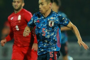【悲報】サッカー日本代表の左サイドバック、未だに長友佑都が君臨する