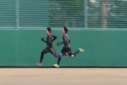 動画　藤原恭大、和田康士朗にも負けない俊足！
