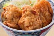 吉野家の唐揚げwwwwwwwww