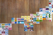 外国人「日本のICカードを集めまくって日本地図を作ったよ！」
