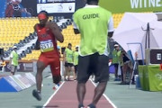 パラ陸上競技、ブラインド走り幅跳びの失敗映像がめちゃくちゃ痛い。
