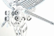 ガンダムF91のラスボス候補のラフ画、30年の時を経て公開