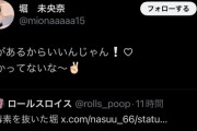 流石すぎる返しwww 堀未央奈、ファンのポストに『毒があるからいいんじゃん！♡わかってないな〜✌️』【元乃木坂46】