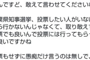 【画像】アニメアイコン「白票でいいから選挙に行ってくださいね、投票しない奴に愚痴を言う権利ないですから(ﾆﾁｬｧ」