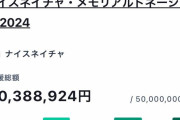 【朗報】ナイスネイチャ・メモリアルドネーション、7000万超え