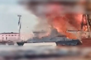 ウクライナ軍のザリフ造船所ミサイル攻撃で就役直前だったロシア黒海艦隊の新鋭艦「アスコリド」が大破！