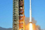 北朝鮮のロケット、29日時点で発射台に設置されず