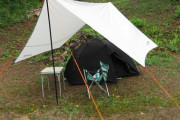 【タープ】タープ使ったら、テントの結露が少なかった。