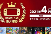 【話題】「Nintendo Switch 2021年4月 月間ダウンロードランキング」が公開！！1位『モンスターハンターライズ』2位『New ポケモンスナップ』3位『Among Us』
