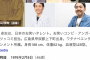 アンガールズ・田中卓志、結婚を発表！