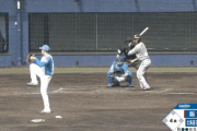 【vs.阪神オープン戦】日ハム江越の守備