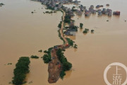 【悲報】三峡ダムの放水で中国最大の淡水湖の堤防が決壊