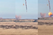 ロシアの大陸間弾道ミサイル「RS-28 サルマト」が発射直後に爆発して墜落…ヤースヌイ試験場！