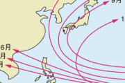 台風13号は中国大陸に行ったけど、15号の予想進路…なんだこれ？  [8/8]