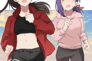 【FGO】一緒にランニングしてる凜＆桜！！　スポーティーな二人いいですね！！