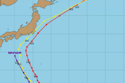 台風19号「ハギビス」発生！915hPaとなり今年最強になる予想…世界の進路モデルでは関東方面に直撃か