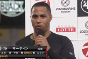 マーティンは来季ロッテに残留するのか…？争奪参戦してきそうなチームは…