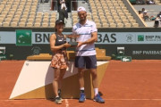 加藤・プッツ組が全仏オープン混合ダブルス優勝！