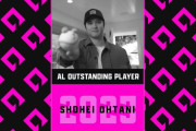 大谷翔平選手 プレイヤーズ・チョイス・アワーズAL最優秀賞受賞！