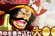 【超衝撃】ワンピースの正体、バレる