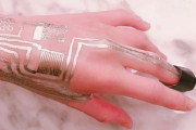 常温で肌に直接電子回路をプリントし生体データをモニタリングする技術が開発される