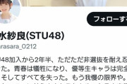 STU48清水紗良がTwitterの自己紹介文をガーシー風にかえるｗｗｗｗｗｗｗ【ガーシー東谷義和・しみさら】