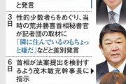 自民、LGBT法案議論を先送り「統一選に悪影響」