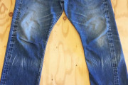 【画像】漁師さんが新品から1年履き続けたジーンズ42000円(税抜)