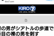 【悲報】全裸で町中を歩いていた男、同じく全裸の男に刺されて死亡　アメリカ