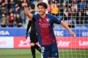 岡崎慎司、引退前のJリーグ復帰に意欲。スペイン紙インタビューに語る