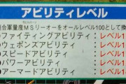※ガンダムＷ風に宇宙世紀のMSの各アビリティレベルを考察してみよう
