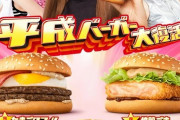 【悲報】マクナルの平成バーガーのCM、安室と浜崎に全振りして、残りは割と適当に作ってしまう