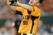 山口俊(巨) 10試合54回2勝5敗3.33