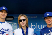 【動画あり】YOSHIKIがドジャースの大谷選手と山本選手と対面