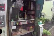 海外「これは可愛いね！！真似したら面白くなりそう！！」店頭で待ち構える日本の犬が海外で絶賛！
