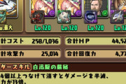 【パズドラ】デイトナテンプレ組めるけど四次元クリア不可。。。衝撃の理由に涙が止まらない