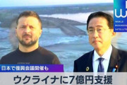 日本のウクライナへの支援、1兆円を超える