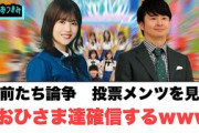 お前達論争　投票メンツを見ておひさま達確信するwww[日向坂46]