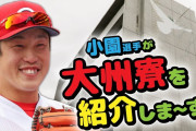 カープ小園が「大州寮」を紹介！公式YouTube