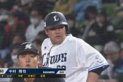 西武・中村剛也(39) .409(22-9) 1本塁打 2打点 OPS1.095