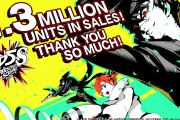 【朗報】『ペルソナ5 スクランブル ザ ファントム ストライカーズ』の全世界セールスが130万本を突破！！ただいま35％オフになるGWセールが実施中