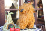 【画像】ゴジラのフライ定食ｗｗ