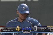 【vsオリックス】日ハム中田、2打席連続タイムリー！トップの浅村と1打点差！