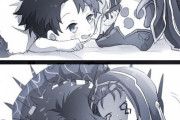 【FGO】幼児ぐだ男とミニクーちゃん漫画！！　ちっこいコンビかわいいぞ！