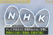 NHK受信料払わない世帯に「割増金」請求へ　4月から
