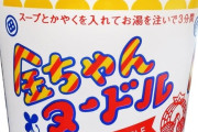 金ちゃんヌードルとかいう安っぽいラーメン