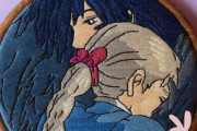 外国人「日本人が作ったスタジオジブリ刺繍が素晴らしい！！」